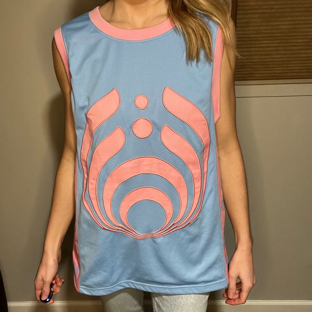BASSNECTAR Blue and Pink Jersey